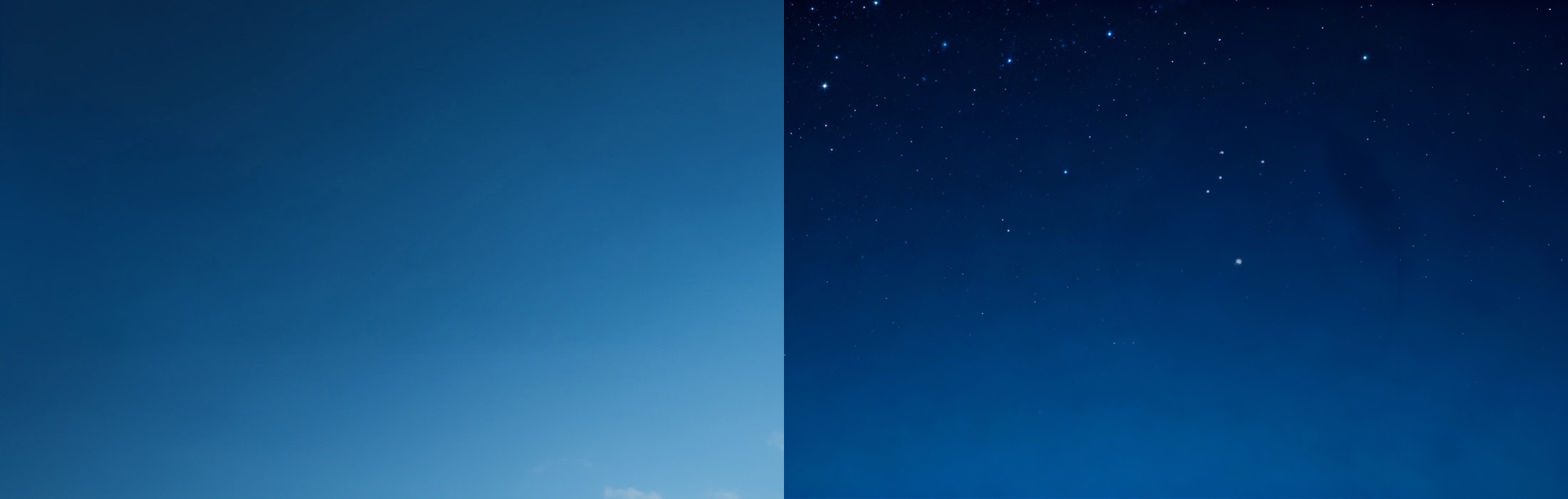 Blauer Himmel